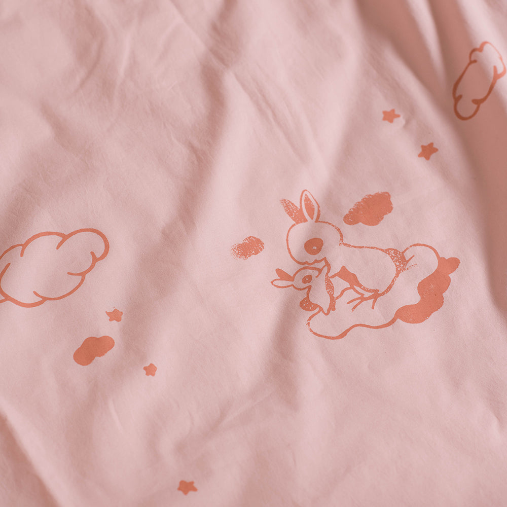 

Постельное белье Home me Baby Sleep me Детское 60х120 Вареный хлопок Сиреневое