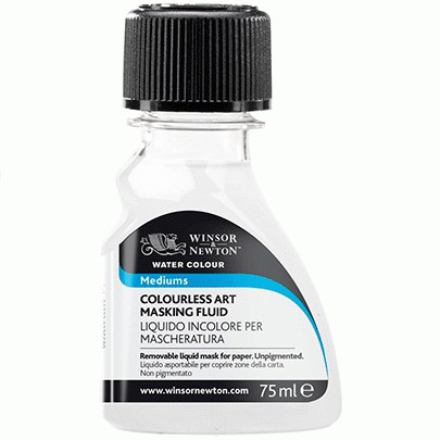 

Маскирующая жидкость для акварели Winsor & Newton, Colourless Art Masking Fluid, 75 мл