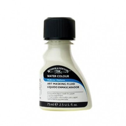 

Маскирующая жидкость пигментированная для акварели Winsor&Newton Art Masking Fluid, 75мл
