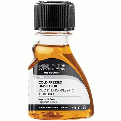 

Масло льняное для масличных красок Winsor&Newton, Cold pressed linseed Oil, 75 мл -COPY-