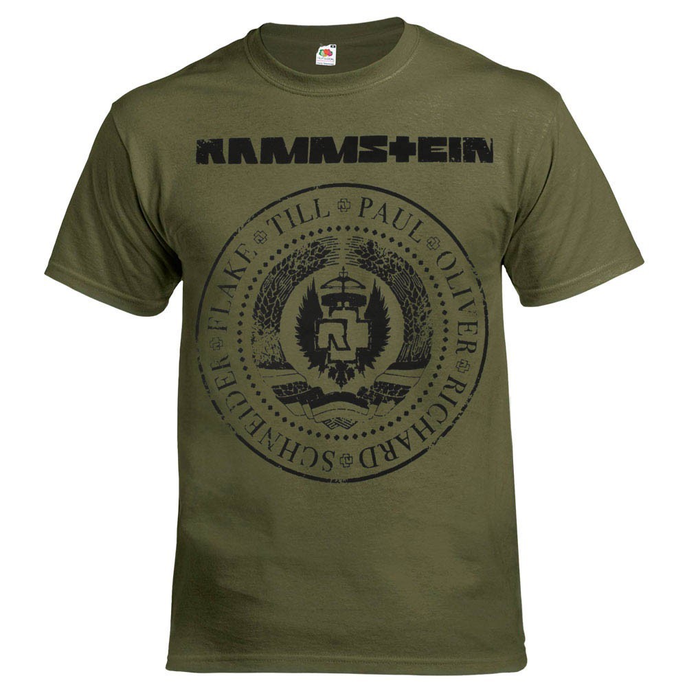 

Футболка Talisman RAMMSTEIN Made In Germany Оливковый, Футболка Talisman RAMMSTEIN Made In Germany Оливковый S
