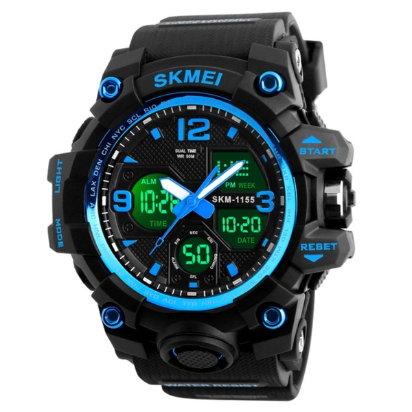 

Мужские часы Skmei Hamlet Blue 1155B