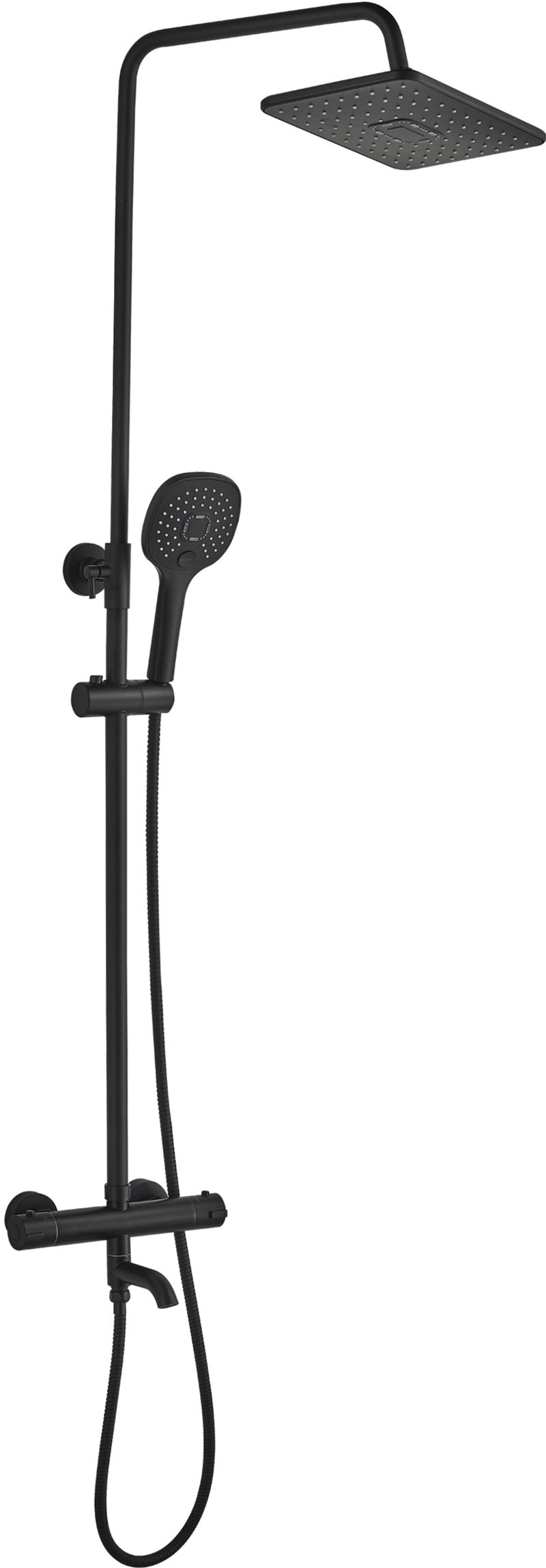 

Душевой гарнитур Globus Lux GLA-0041T-BB