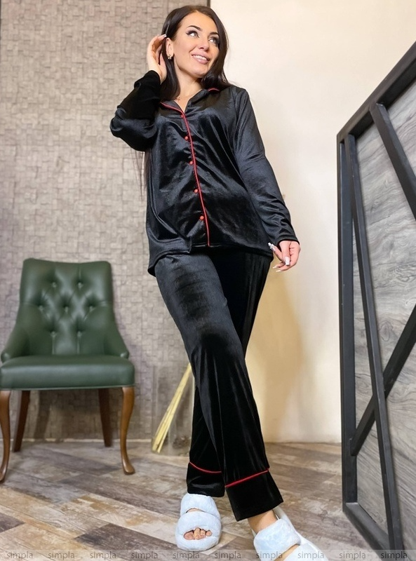 

Пижама Maximoda ЕКТ76486 - черный, Пижама Maximoda ЕКТ76486 54-56 черный