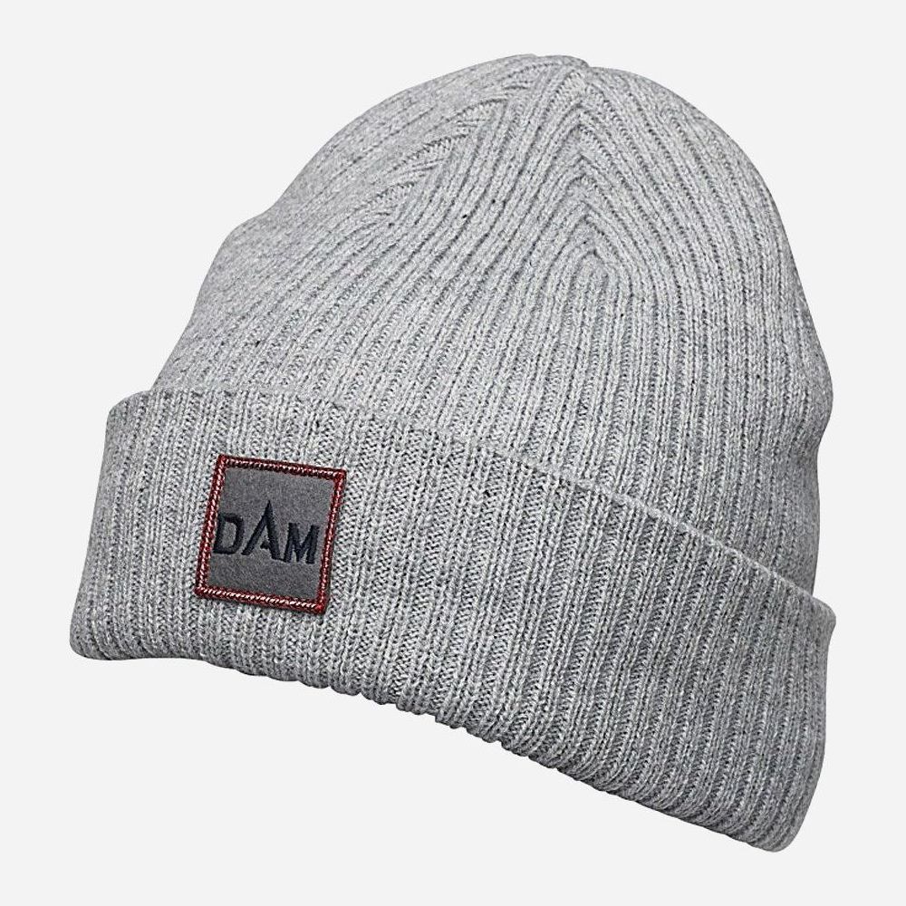 

Шапка DAM Rib Beanie 64512  Серая, Шапка DAM Rib Beanie 64512 One Size Серая