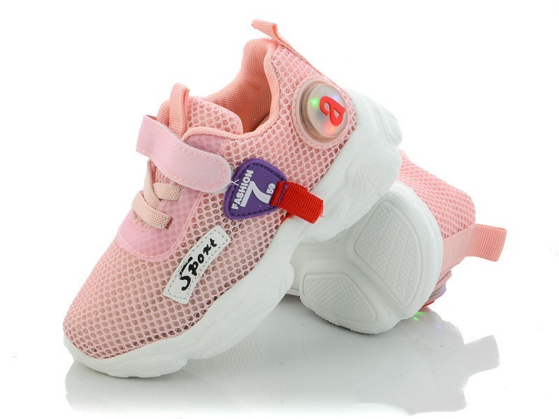 

Кроссовки детские для девочки Sport Fashion розовый цвет размер 25 (491342)