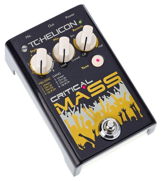 

Вокальный процесор TC-Helicon Critical Mass