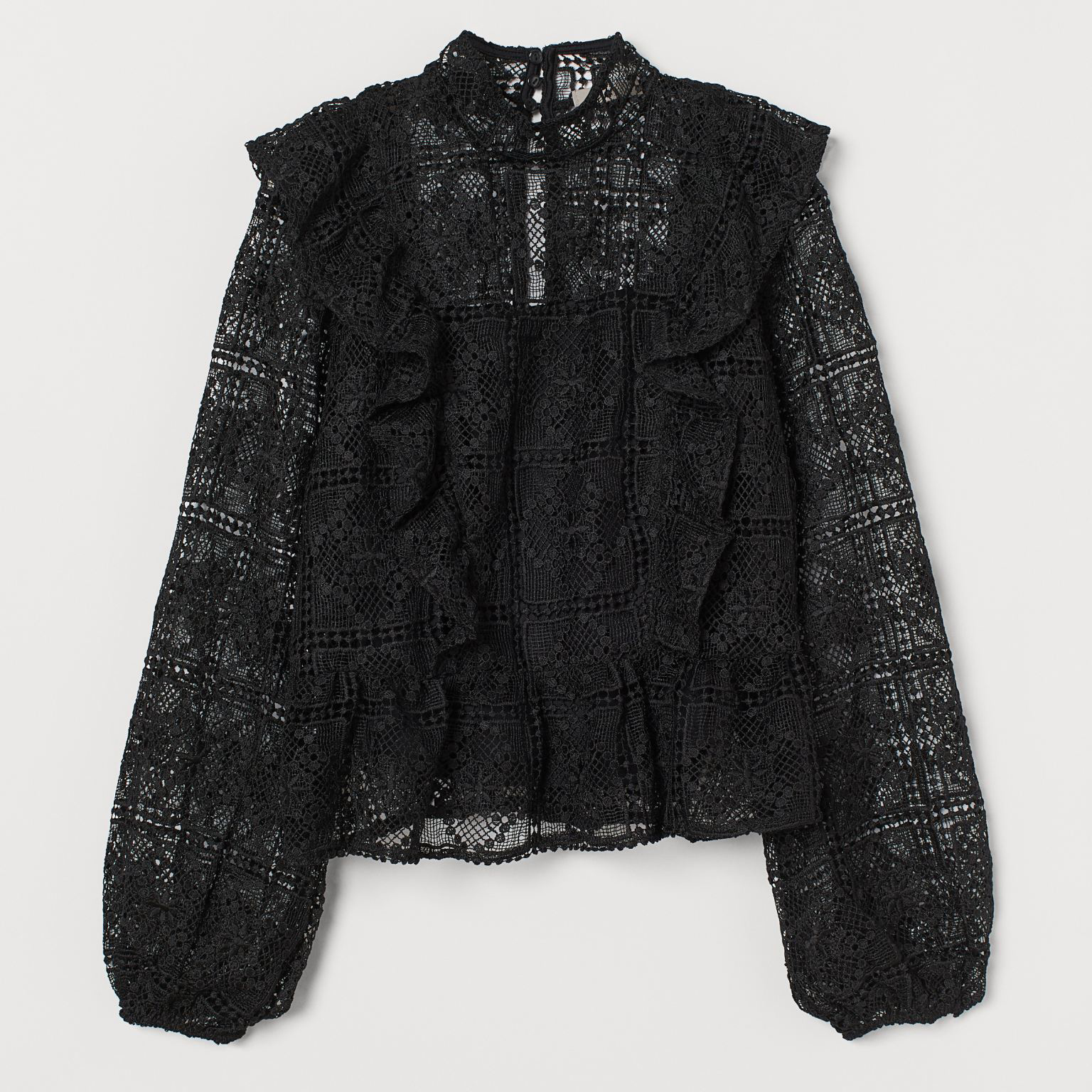 

Блузка H&M 9347272abr  Черная, Блузка H&M 9347272abr L Черная