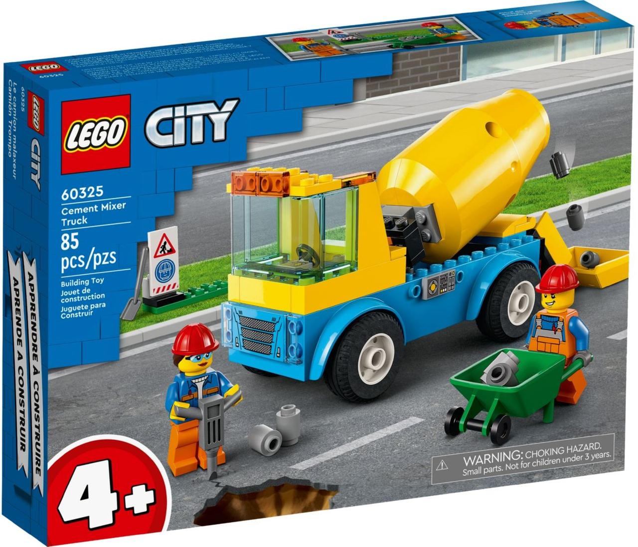 

Lego City Бетономешалка 60325