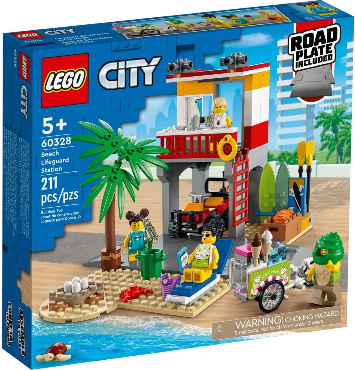 

Lego City Пост спасателей на пляже 60328