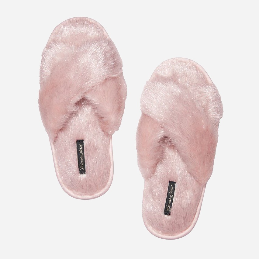 

Комнатные тапочки Victoria's Secret 168801303 38-39 Розовые