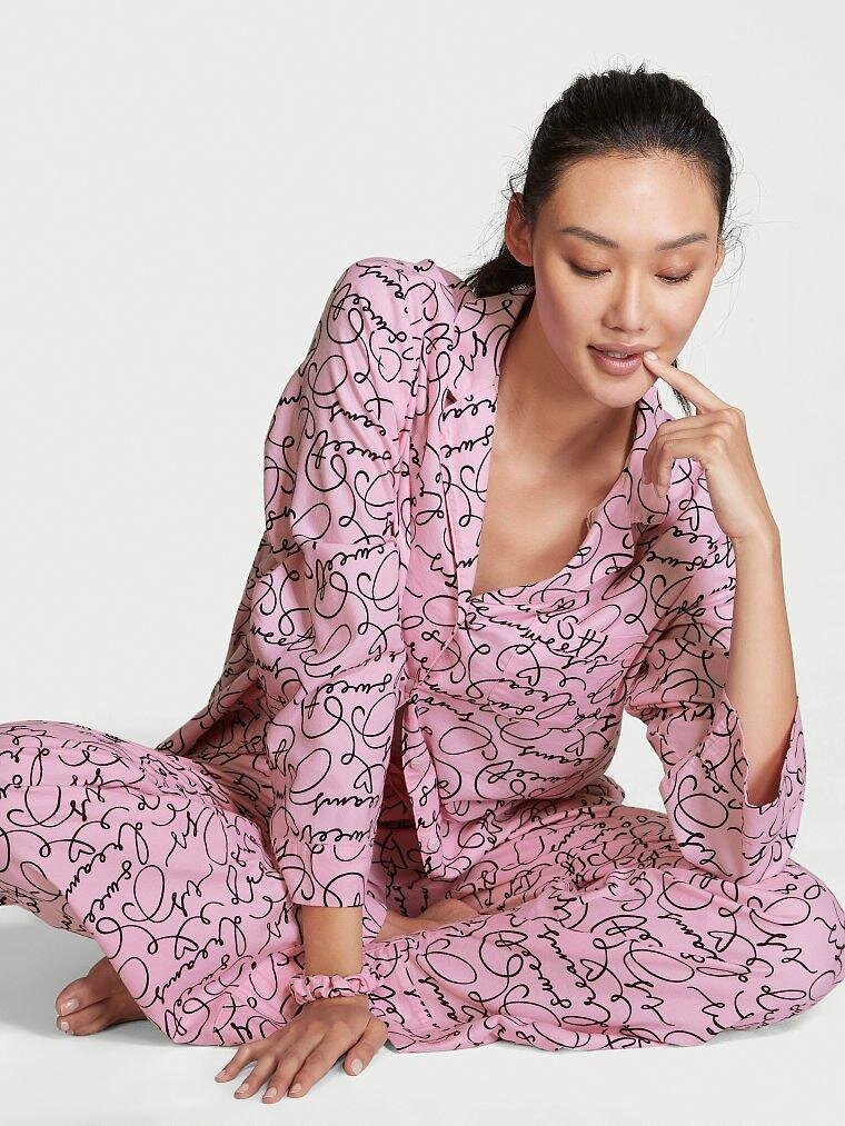 

Пижама Victoria's Secret 901195460  Розовая, Пижама Victoria's Secret 901195460 M Розовая