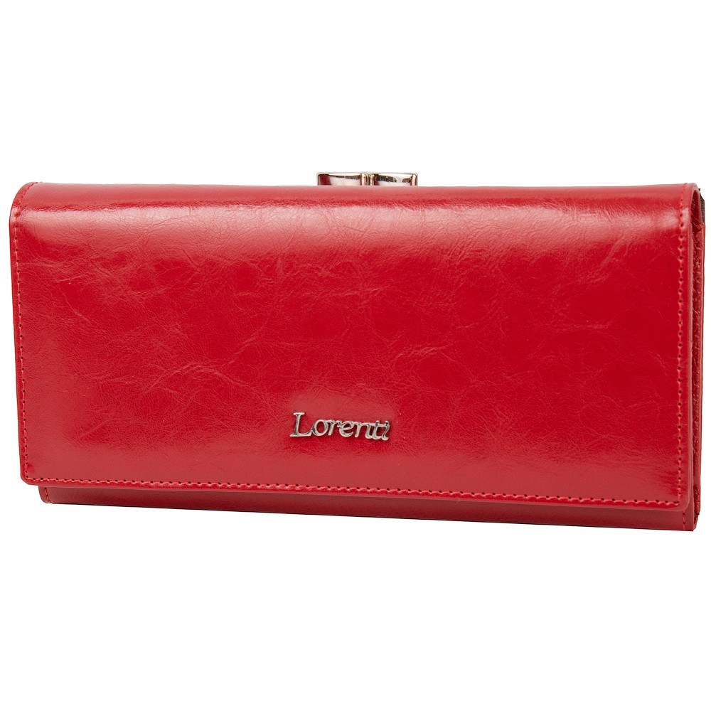 

Женский кожаный кошелек LORENTI DNKL 72031-BPR-red