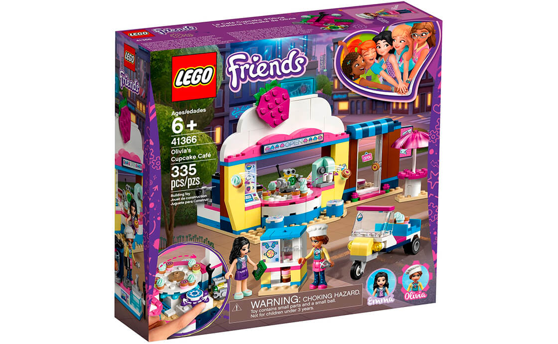 

Конструктор LEGO Кекс-кафе Олівії 335 деталей (41366)