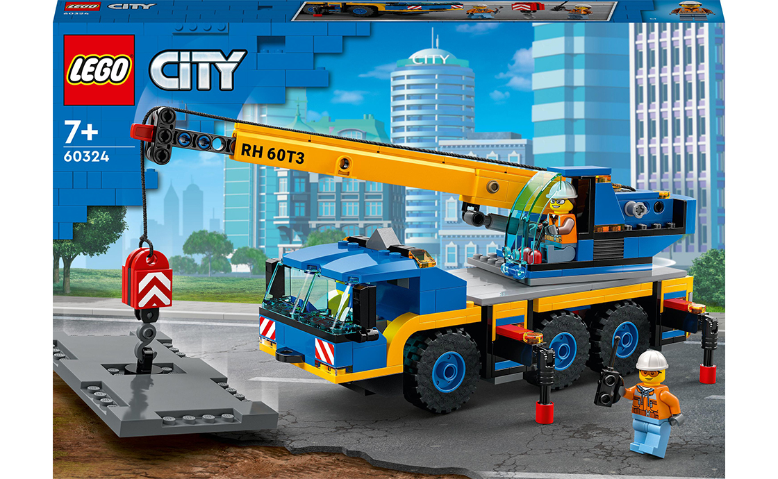 

Конструктор LEGO Пересувний кран 340 деталей (60324)