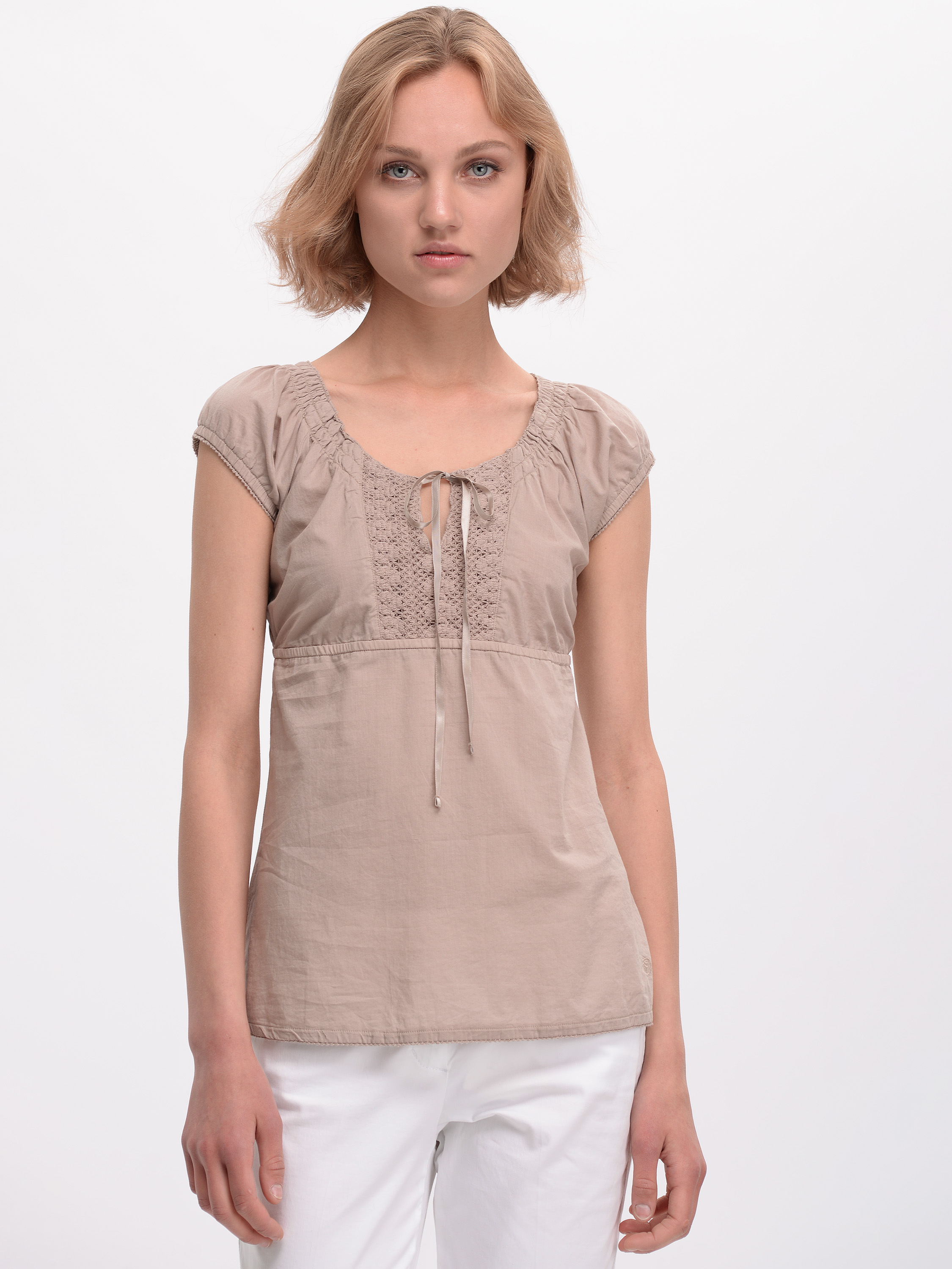 

Блузка Tom Tailor tt01120137 S Бежевая