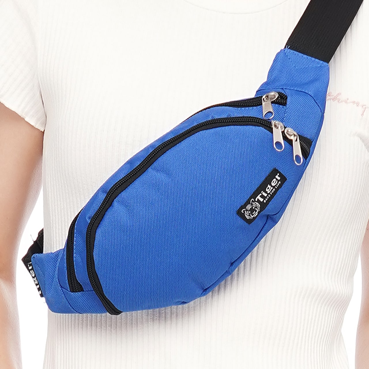 

Сумка бананка Tiger Moon Электрик светлый