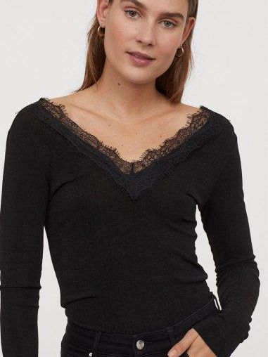 

Топ H&M XAZ223792AKDA  Черный, Топ H&M XAZ223792AKDA S Черный