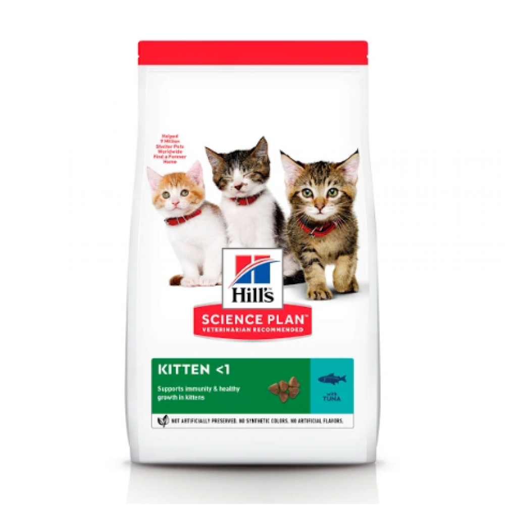 

Сухой корм Hill`s Science Plan Kitten для котят с тунцом - 1,5 кг