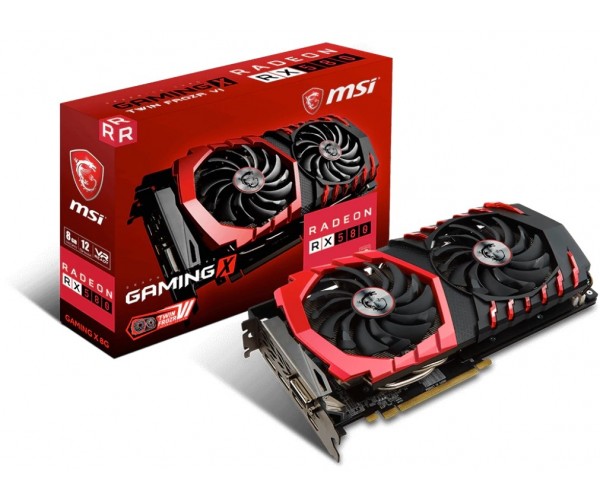 

Видеокарта MSI Radeon RX 580 GAMING X 8G