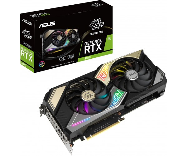 

Видеокарта ASUS GeForce RTX 3070 KO V2 OC 8GB (KO-RTX3070-O8G-V2-GAMING)