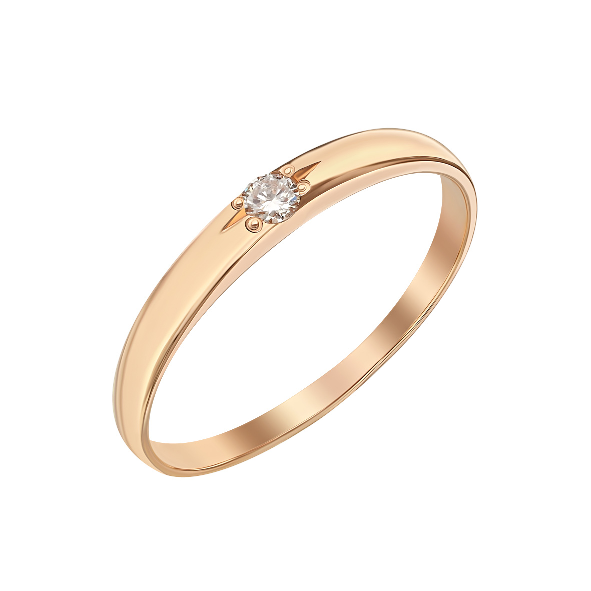 

Золотое кольцо с бриллиантом Tango Jewellery Company 740365 размер 18