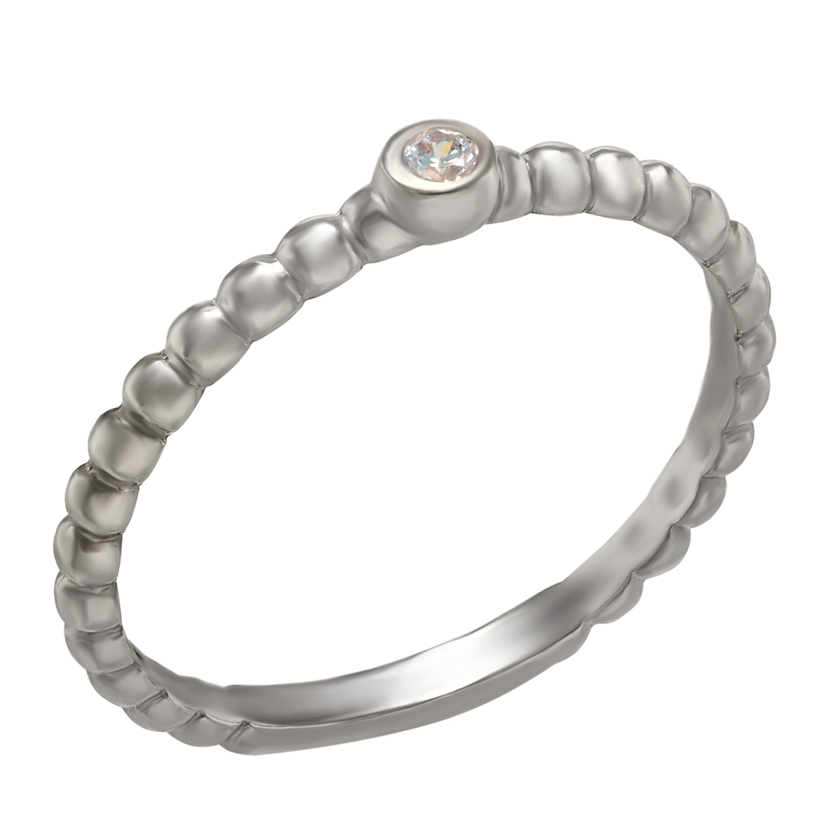 

Серебряное кольцо с фианитом Tango Jewellery Company 380185С размер 14