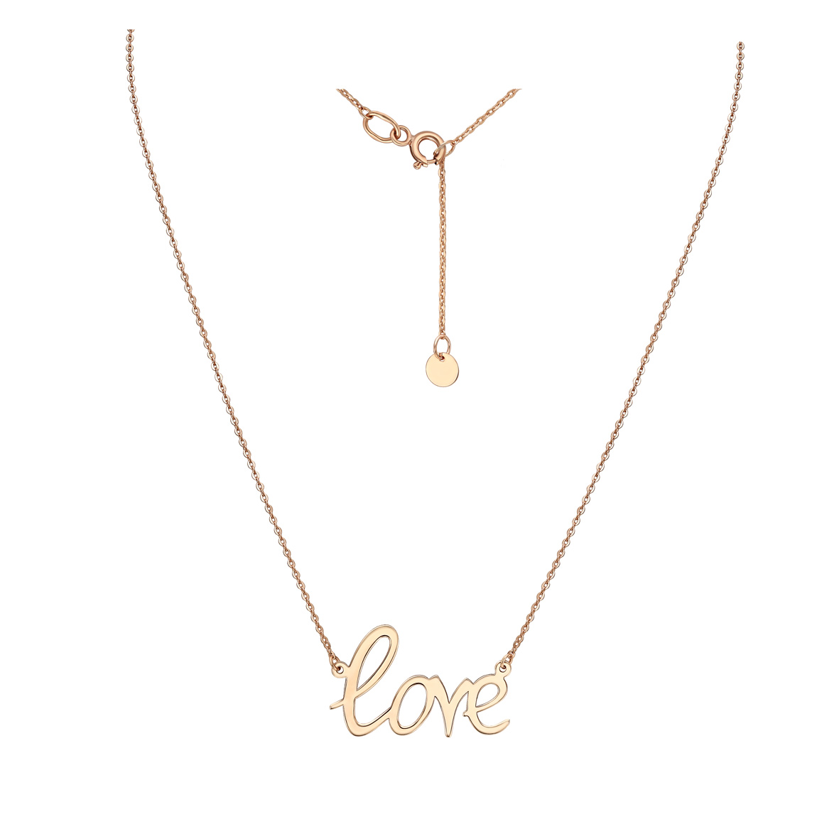 

Колье Love в красном золоте Tango Jewellery Company 860403 размер 400