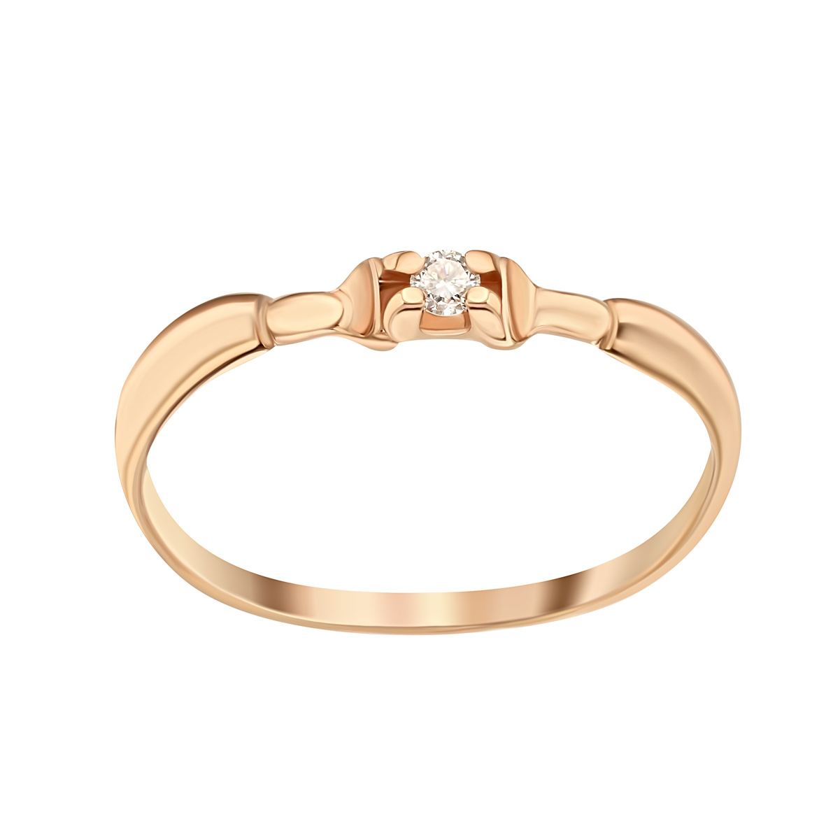 

Золотое кольцо с бриллиантом Tango Jewellery Company 740388 размер 15.5