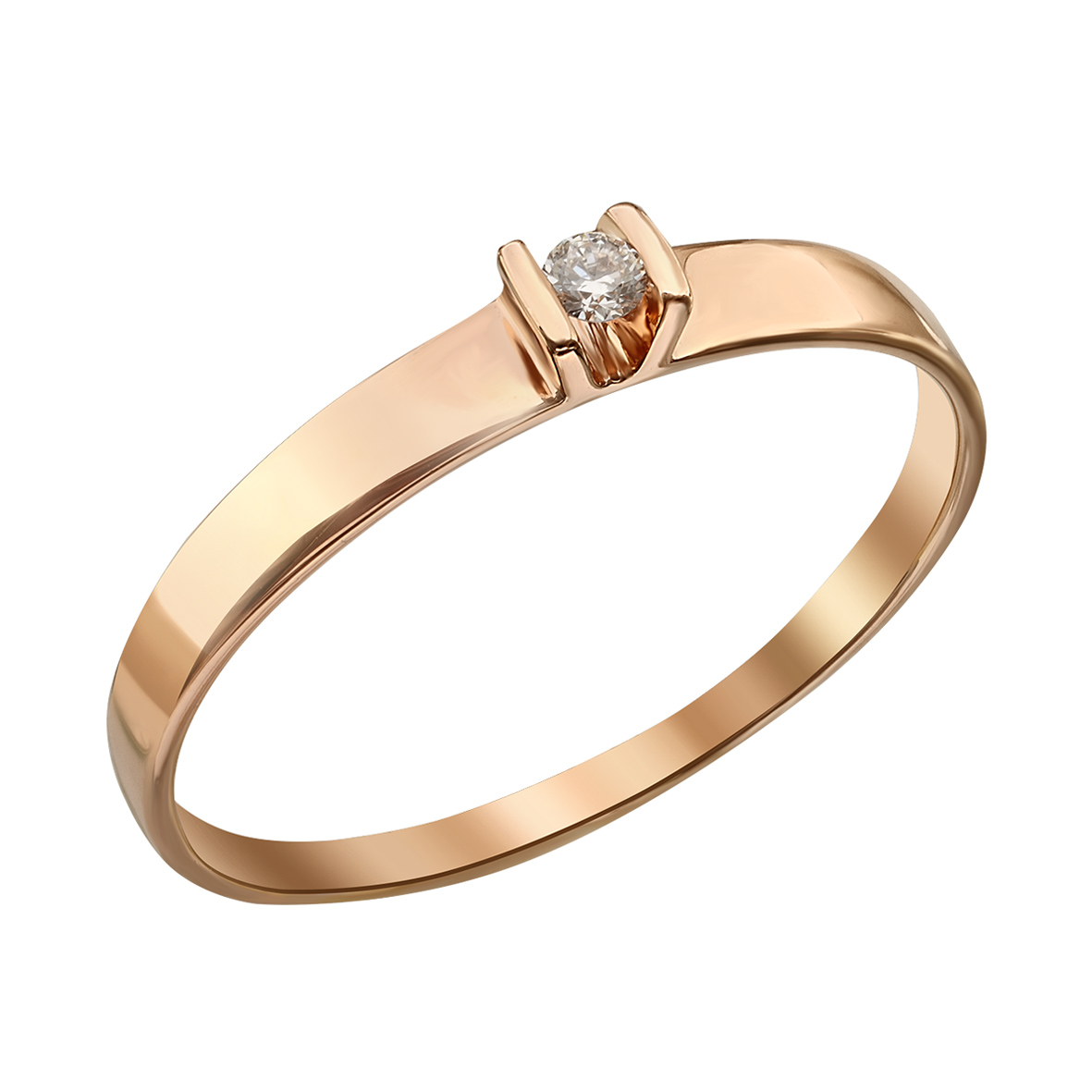 

Золотое кольцо с бриллиантом Tango Jewellery Company 740371 размер 17