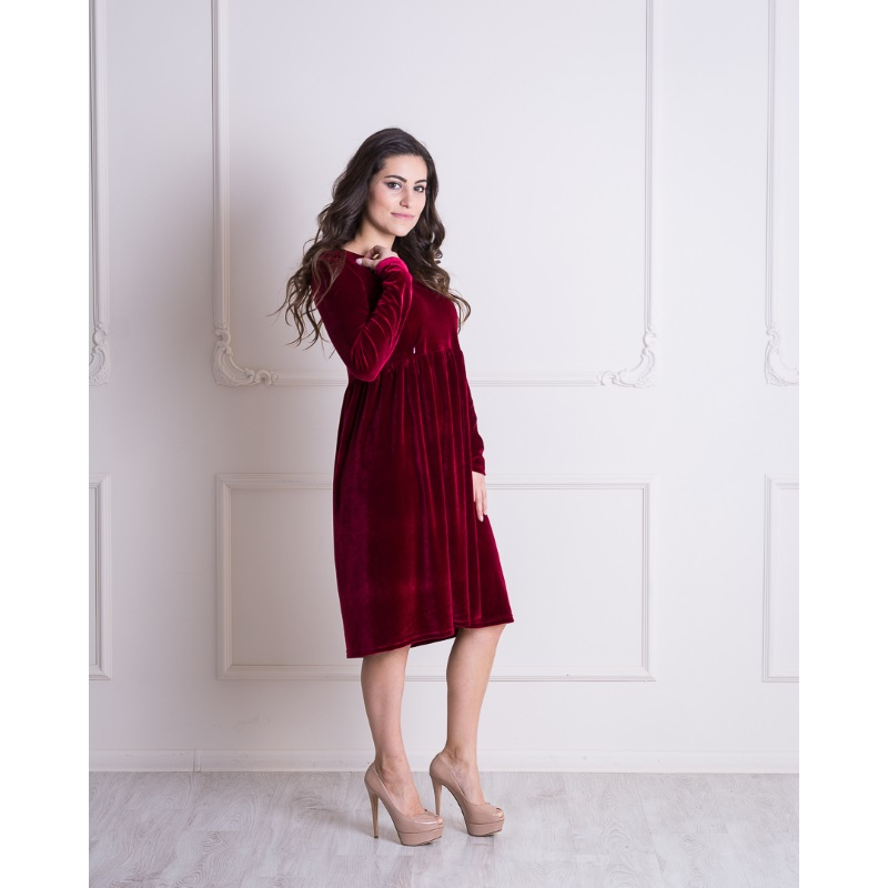 

Платье для беременных и кормящих мам HIGH HEELS MOM Baby-Doll (размер /, бордовый, Платье для беременных и кормящих мам HIGH HEELS MOM Baby-Doll (размер M/L, бордовый)