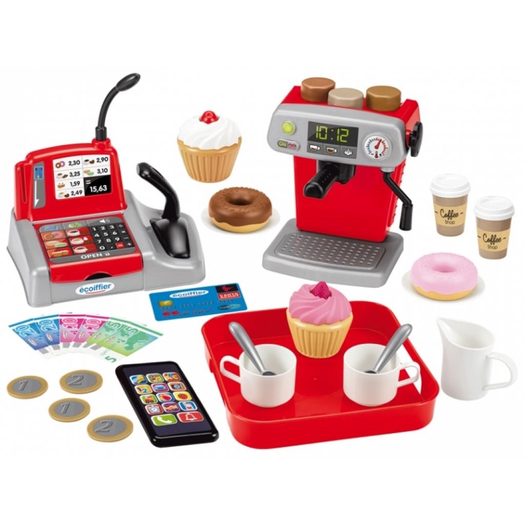 

Игровой набор Ecoiffier Кофейня с кофемашиной, кассой и аксессуарами (002578)
