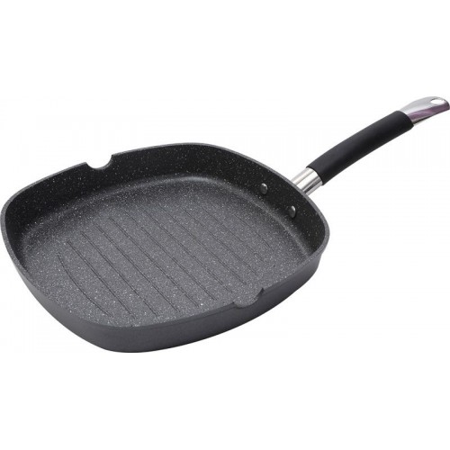 

Сковорода-гриль Bergner Master Pro Home Edition 28x28 см с крышкой