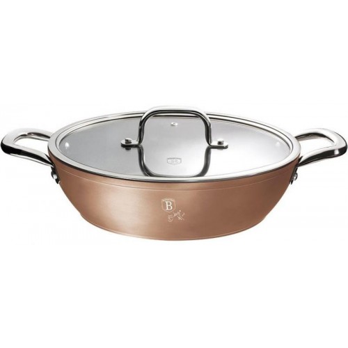 

Сотейник Berlinger Haus Bronze Titan Ø28см с титановым покрытием, с крышкой
