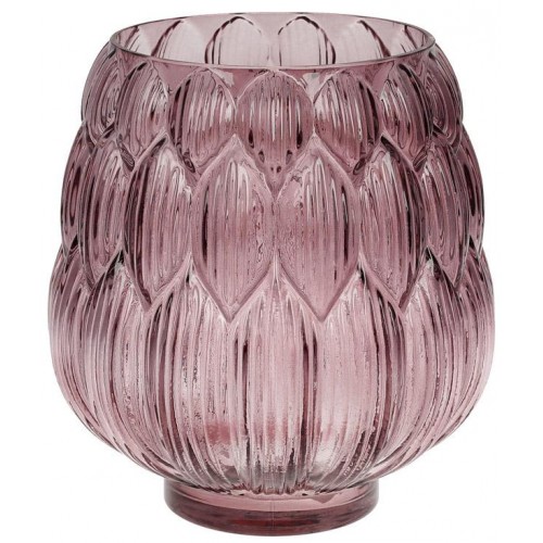 

Ваза декоративная Bona Ancient Glass Артишок 13х18х20см, фиолетовое стекло