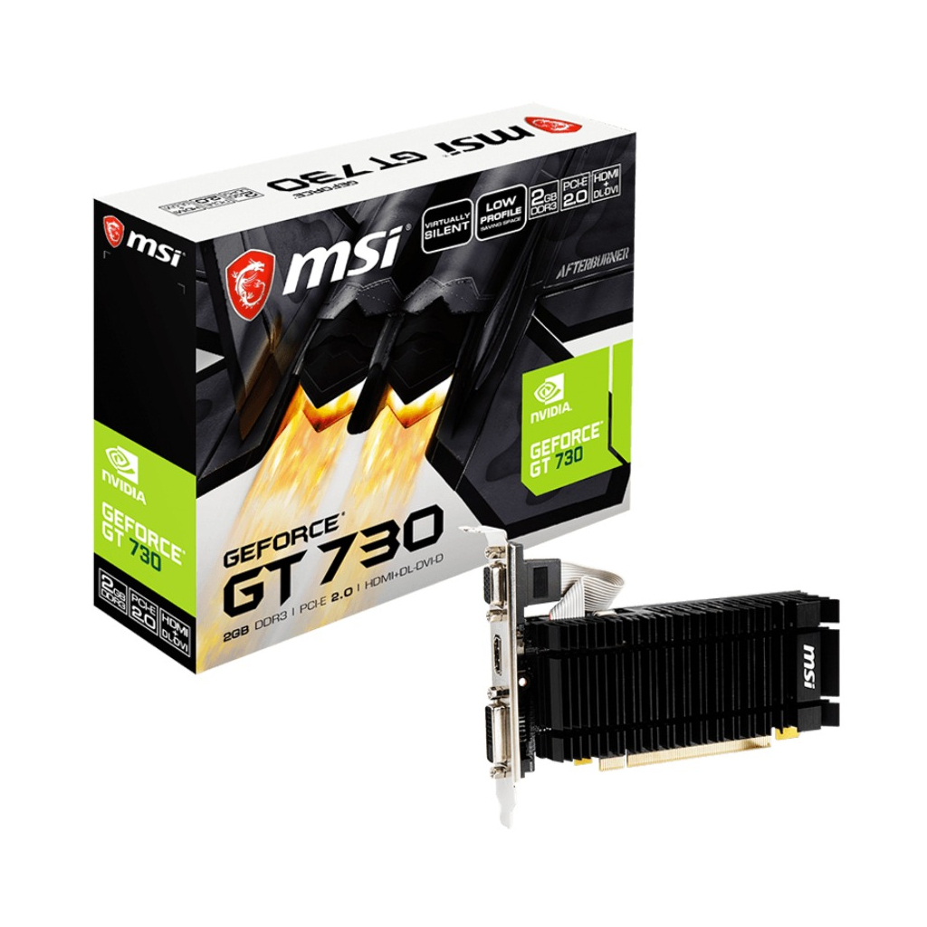 

Видеокарта GeForce GT730 2048Mb MSI (N730K-2GD3H/LPV1)