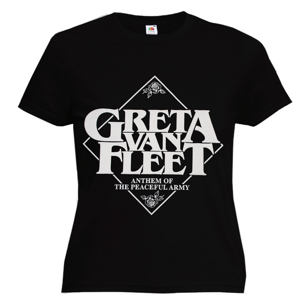 

Футболка женская Talisman GRETA VAN FLEET Logo Черный, Футболка женская Talisman GRETA VAN FLEET Logo Черный XS