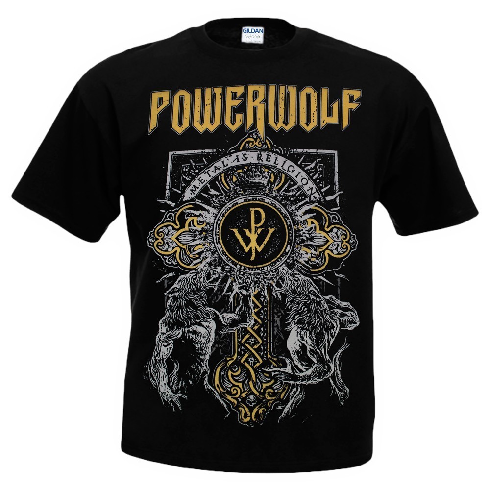 

Футболка Talisman POWERWOLF Wolf Cross Черный, Футболка Talisman POWERWOLF Wolf Cross Черный M