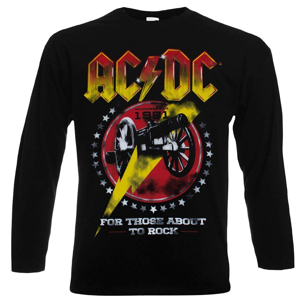 

Футболка с длинным рукавом Talisman AC/DC For Those About To Rock 1981 Черный  (LSF-303, Футболка с длинным рукавом Talisman AC/DC For Those About To Rock 1981 Черный XL (LSF-303)