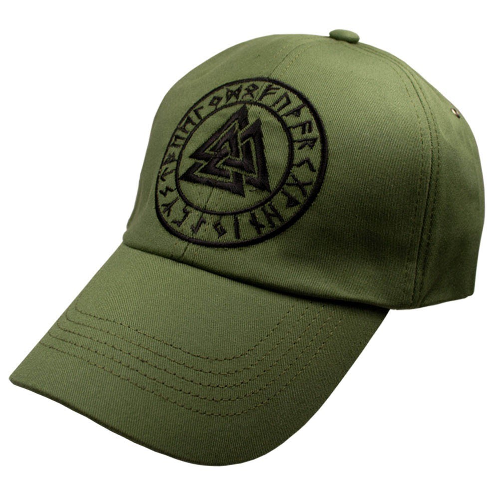 

Бейсболка Talisman VALKNUT Старший Футарк Оливковый