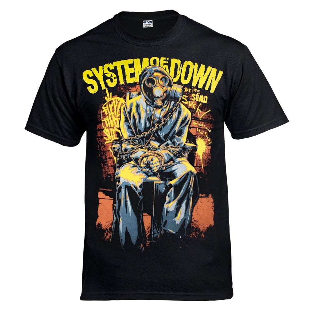 

Футболка Talisman SYSTEM OF A DOWN Gas Mask Черный, Футболка Talisman SYSTEM OF A DOWN Gas Mask Черный XL