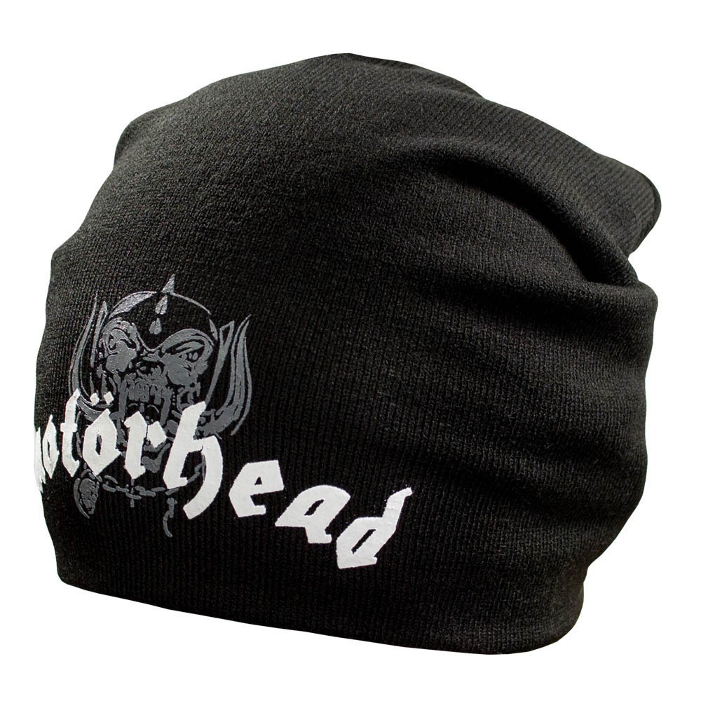 

Шапка бини с принтом Talisman MOTORHEAD Черный