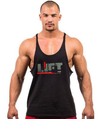 

Мужская майка для бодибилдинга Lift черная, Мужская майка для бодибилдинга Lift черная XL