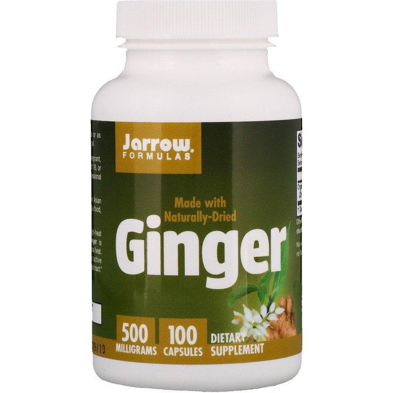 

Имбирь Jarrow Formulas "Ginger" концентрат корня, 500 мг (100 капсул)