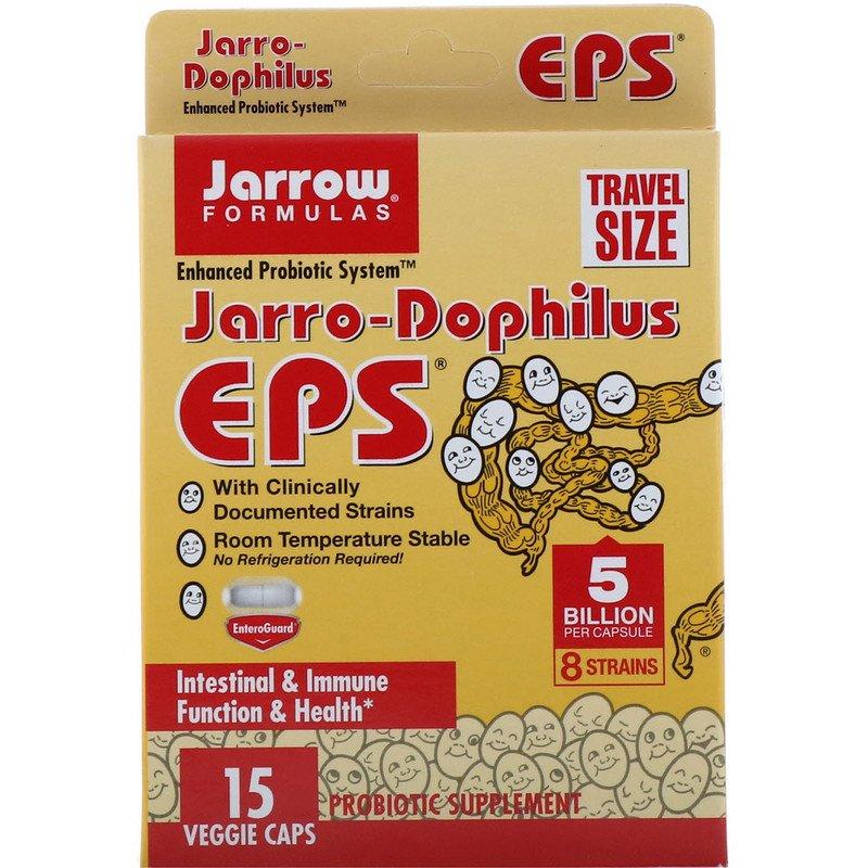 

Комплекс пробиотиков Jarrow Formulas "Jarro-Dophilus EPS" 5 млрд КОЕ (15 растительных капсул)