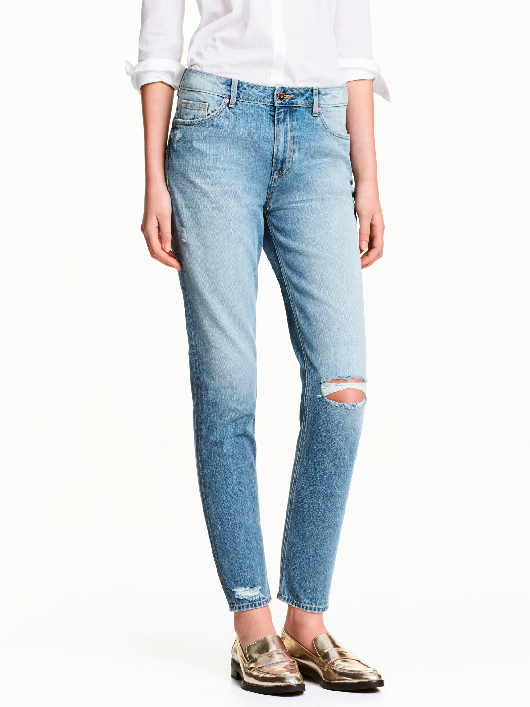 

Джинсы H&M 0357218-4  Голубые (СА2000001543535, Джинсы H&M 0357218-4 38 Голубые (СА2000001543535)