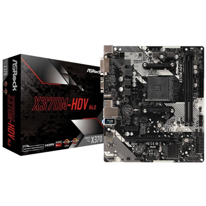 

Материнская плата ASRock X370M-HDV R4.0