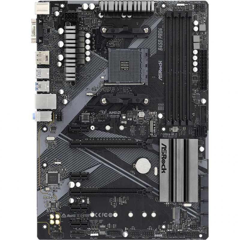 

Материнская плата ASRock B450 Pro4 R2.0