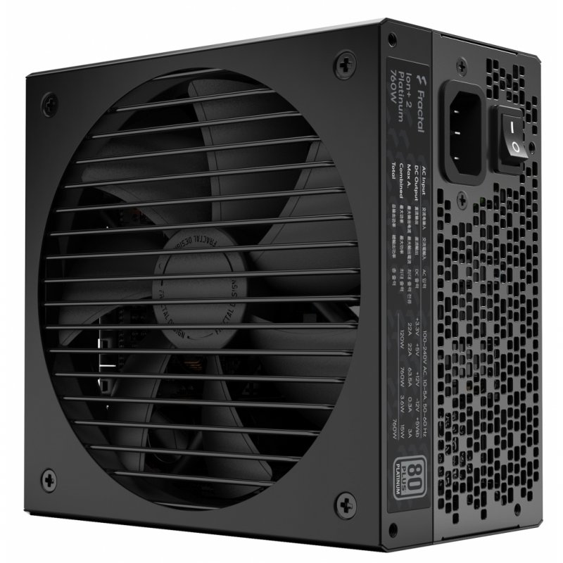 

Блок питания Fractal Design 760W Ion + 2 Platinum (FD-P-IA2P-760-EU)