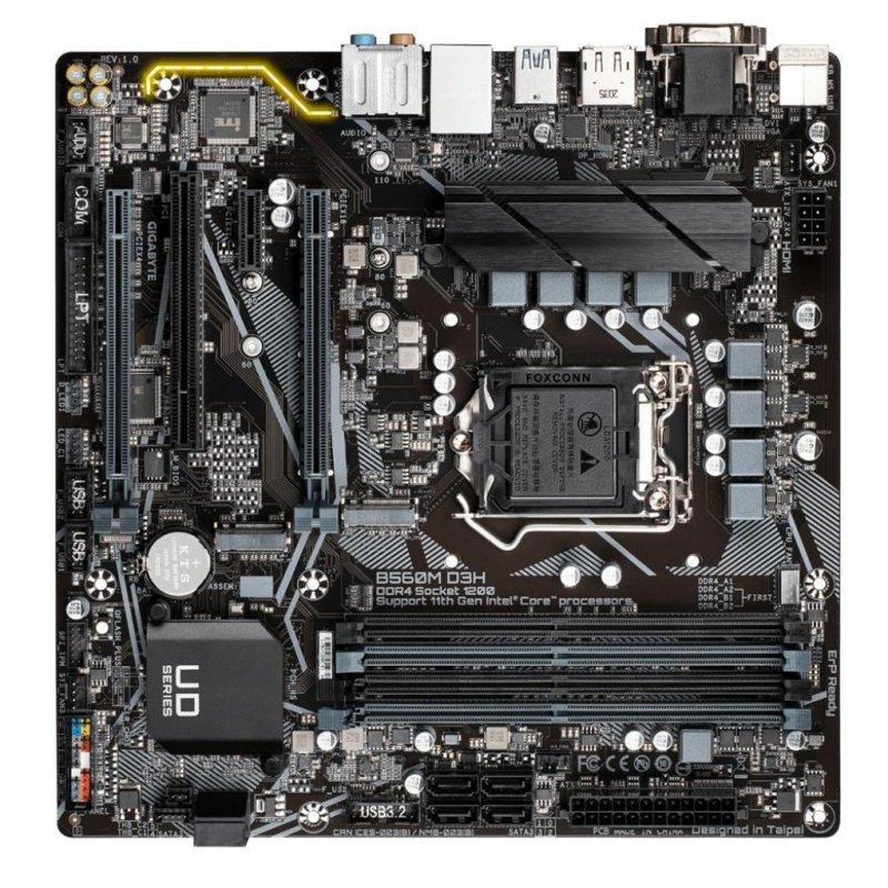 

Материнская плата GIGABYTE B560M D3H